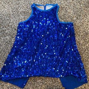 Balera sequin jazz tank top